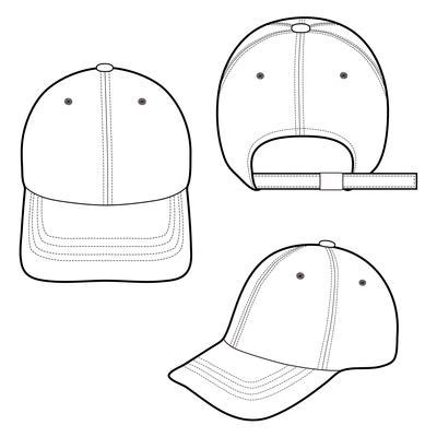 Cap Template Free Vector Art - (932 Free Downloads)