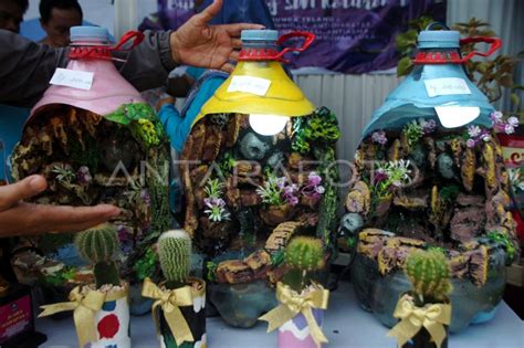 Pameran daur ulang sampah plastik | ANTARA Foto