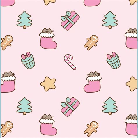 Christmas Pusheen Wallpapers - Wallpaper Cave