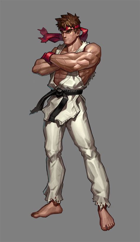 ArtStation - ryu fan art