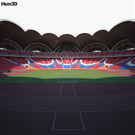 Rungrado 1st of May Stadium 3D model - Architecture on Hum3D