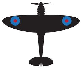 Spitfire Silhouette | Spitfire tattoo, Aircraft art, Airplane tattoos