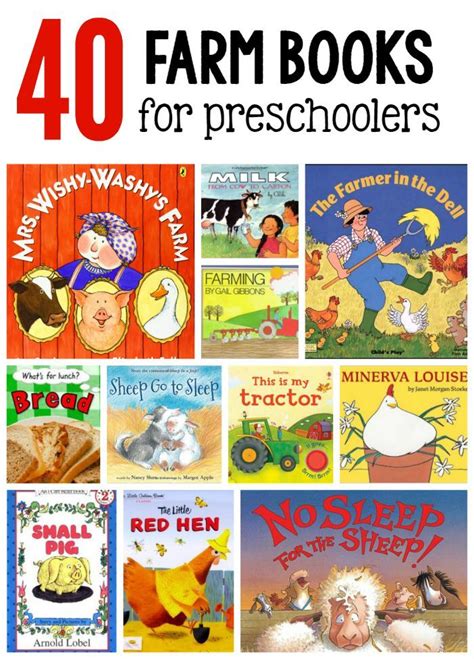 Books about the farm | Farm books, Farm preschool, Farm theme preschool