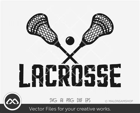 Lacrosse SVG Logo Lacrosse Svg, Lacrosse Stick Svg, Sports Svg, Svg Cut ...