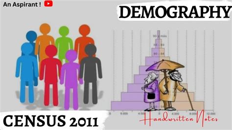 Demography + Census || Economics || Handwritten notes || An Aspirant ...