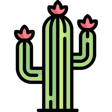 Cactus Special Lineal color icon