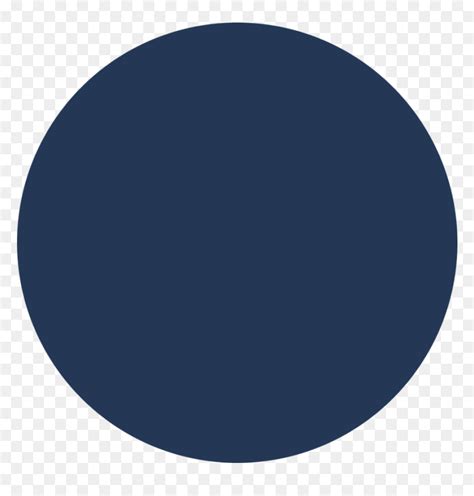 Transparent Navy Blue Png - Circle, Png Download - vhv