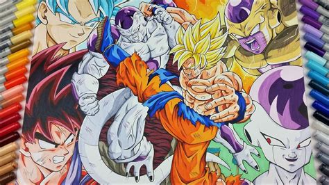 Goku Vs Frieza Drawings