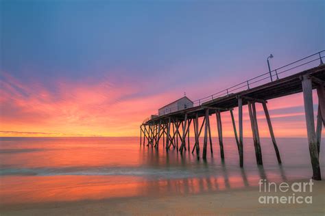 Fishing Pier Sunrise Photograph by Michael Ver Sprill - Fine Art America