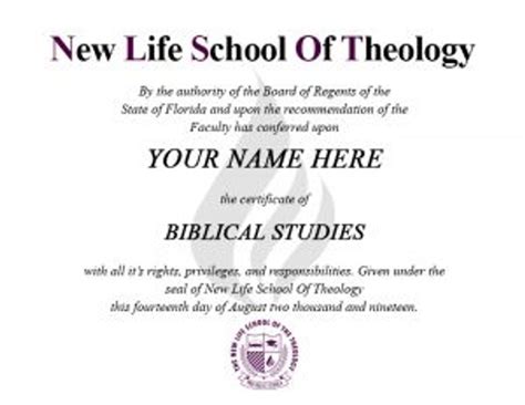 Certificate of Biblical Studies | Christian Education Institute