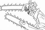 Cute Chainsaw Man Coloring Page  Free Printable Pages For Kids sketch template