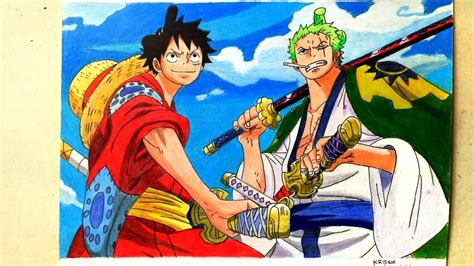 Bí kíp vẽ Luffy ở Wano cho người mới bắt đầu học vẽ manga