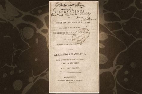 Read the Actual Reynolds Pamphlet From Hamilton, Page by Original Page | The reynolds pamphlet ...