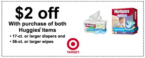 Lots of Huggies Printable Coupons + Target Diaper Deals