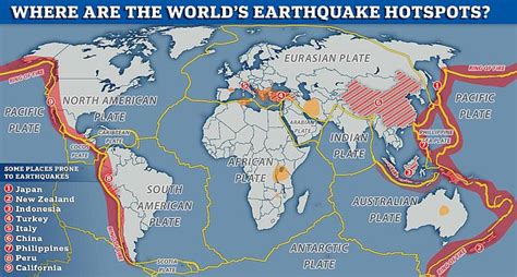 Where are the world's earthquake hotspots? How Turkey, Italy and China ...