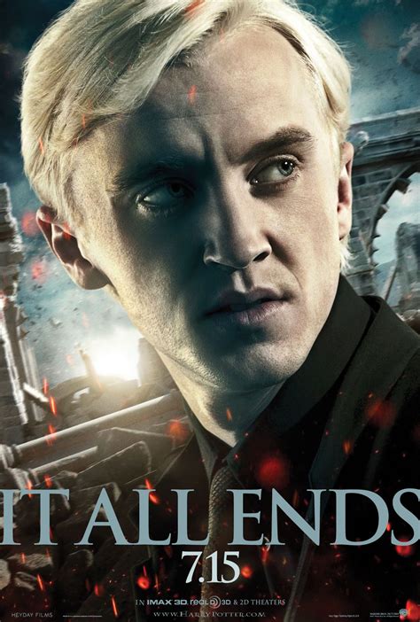 Draco HARRY POTTER AND THE DEATHLY HALLOWS - PART 2 Poster | Collider