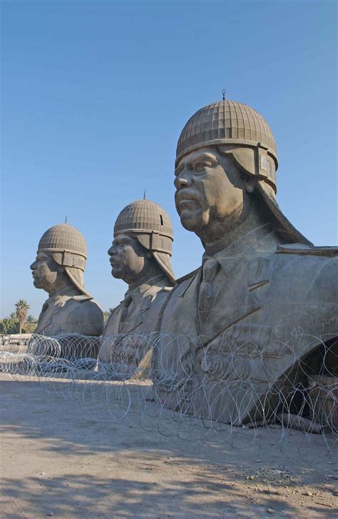 DVIDS - Images - Three statues of Saddam Hussein [Image 3 of 5]