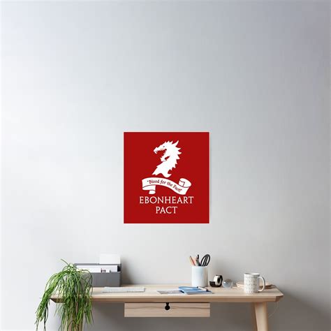 "Ebonheart Pact Banner" Poster for Sale by illusupply | Redbubble