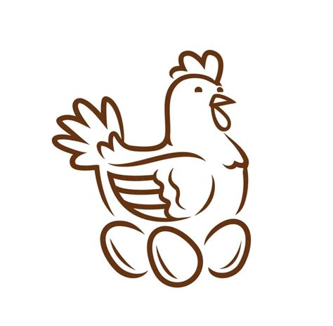 Chicken and Egg Stock Vector Image by ©sergeypykhonin #33333733