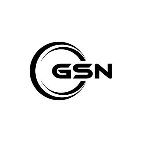 GSN Logo Design, Inspiration for a Unique Identity. Modern Elegance and Creative Design ...