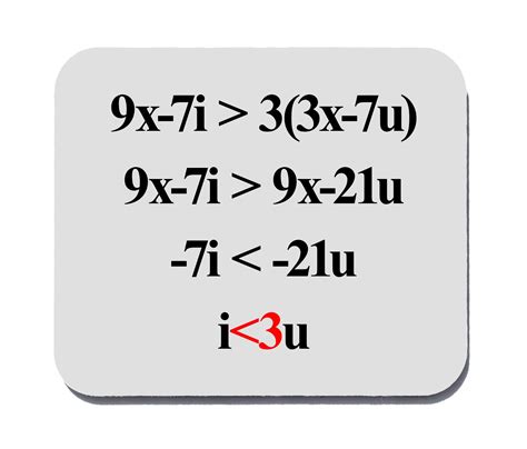 Romantic Algebra Love Equation Mouse Pad – Neurons Not Included™