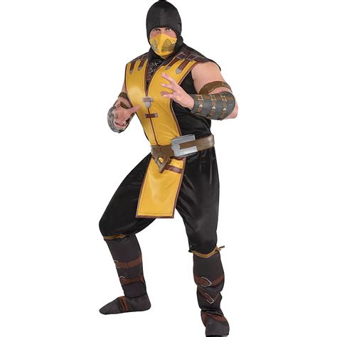 Adult Scorpion Costume Plus Size - Mortal Kombat X | Party City