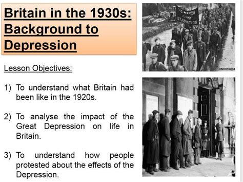 The effects of the Great Depression on Britain | Teaching Resources