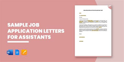 application letter for office assistant post