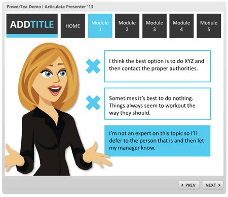 Free E-Learning Template for PowerPoint and Articulate Storyline in 2024 | Learning template ...