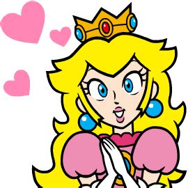 File:Peach Heart - Super Mario Sticker.gif - Super Mario Wiki, the Mario encyclopedia