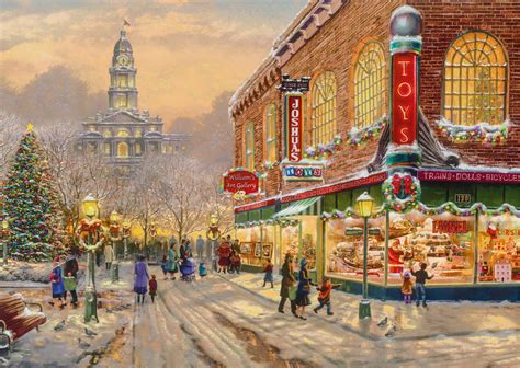 Puzzle Thomas Kinkade: A Christmas Wish, 1 000 pieces | Puzzle-USA.com