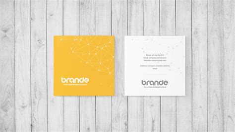 Square Business Card Template - 23+ Free & Premium Download