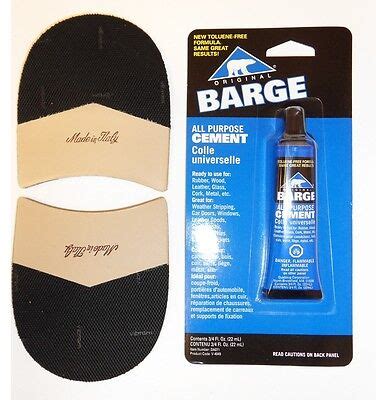 Vibram Italian Men's Dress Shoe Combo/British Heel Repair Kit w/Glue ...