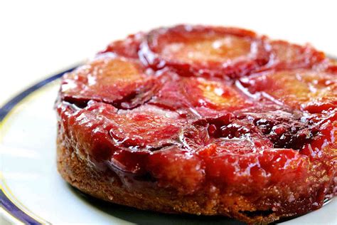 Plum Upside Down Cake Recipe