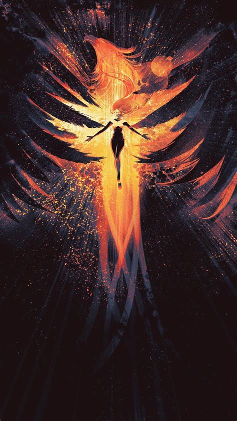 Dark Phoenix (2019) Phone Wallpaper | Moviemania | Dark phoenix ...