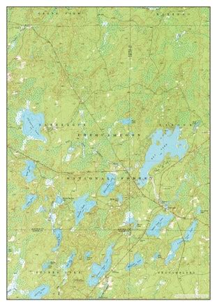 Usa Timeless Maps Clam Lake Wisconsin Editorial Stock Photo - Stock ...