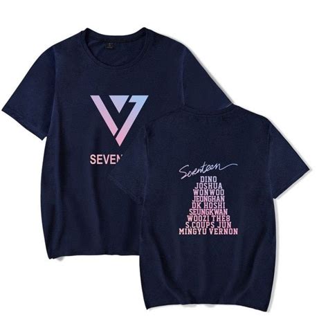 Seventeen MERCH | FREE Worldwide Shipping | Best Kpop Merch ® | T shirt, Coton, Kpop