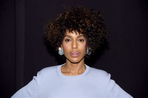 Kerry Washington Wears Short, Curly Hairstyle to NYFW 2019 | Allure