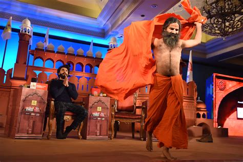 Ranveer Singh, Baba Ramdev at at the Agenda Aaj Tak 2016 on 6th Dec 2016 / Baba Ramdev ...