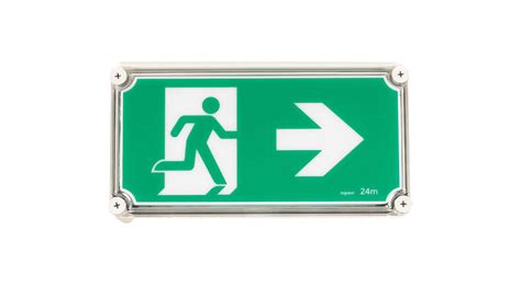 Legrand unveils new weatherproof LED exit signs - Electrical connection