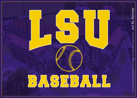 LSU Baseball 2 by artbyJeremy on DeviantArt