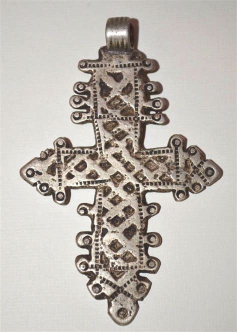 RARE Antique Ethiopian Coptic Christian Cross Pendant From Ethiopia, Africa | eBay | Christian ...