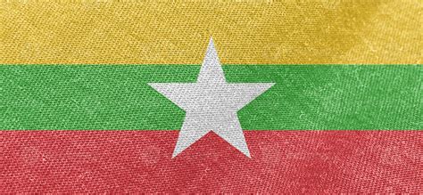 Myanmar fabric flag cotton material wide flags wallpaper colored fabric ...