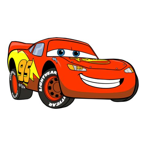 Disney's Cars: Lightning McQueen Logo PNG Vector (SVG) Free Download