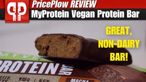 SOY-Free Vegan Protein Bar | Myprotein MyVegan Protein Bar! - YouTube