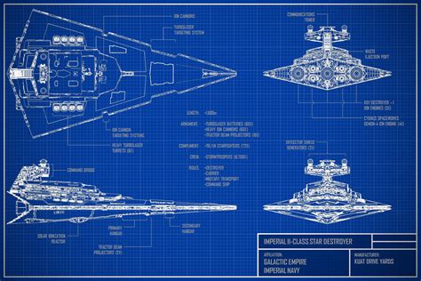 Star Wars Blueprint Wallpaper