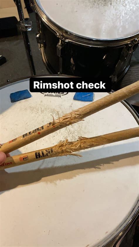 Rimshot check : r/drums