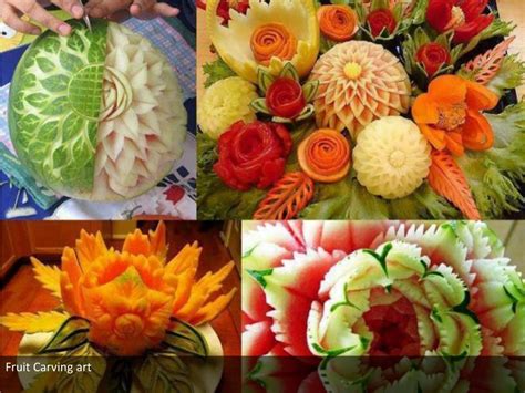 PPT - Beautiful Fruit Carving works and Fruit Art Ideas PowerPoint ...