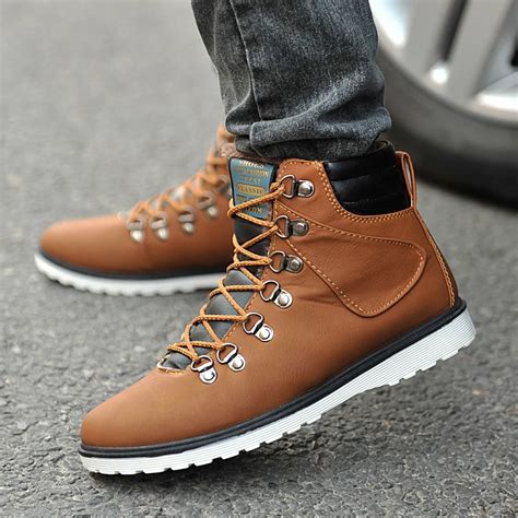 Free shipping velvet winter thermal martin boots nubuck leather shoes cotton padded shoes ...