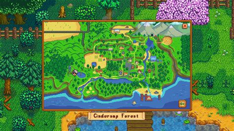 Cindersap Forest Stardew Valley